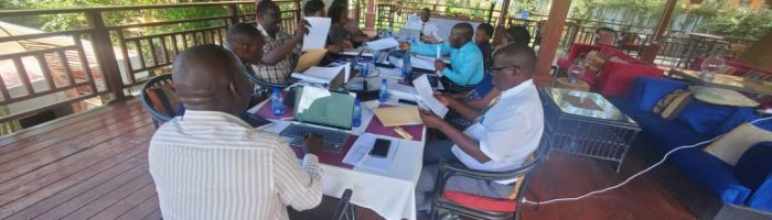 Community-Based Health Financing (CBHF) promoters led by SHU submit the draft CBHF Guidelines to Ministry of Health